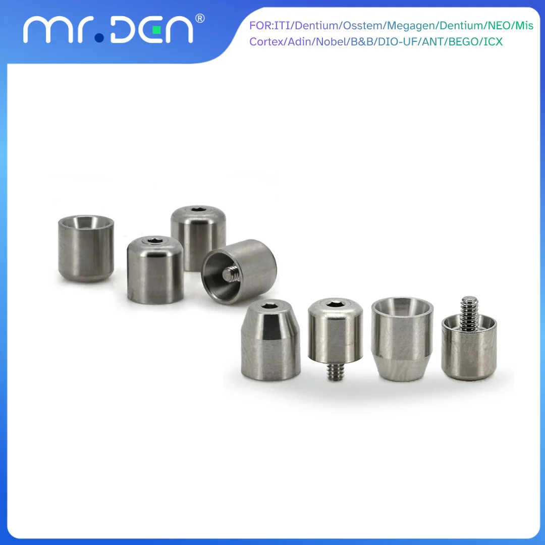 20PCS Odontologia Titanium Dental Multi Unit Protect Cap Healing Cover OSSTEM ITI Dentium Nobel Biocare NeoBiotech Anthogyr MIS