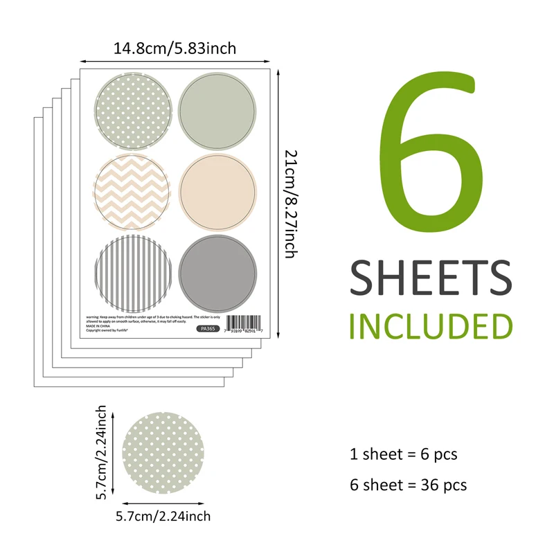 Creative Home Decor Wall Decals Self-Adhesive Bedroom Wall Stickers Waterproof  Polka Dots Removable Bathroom Wallpaper