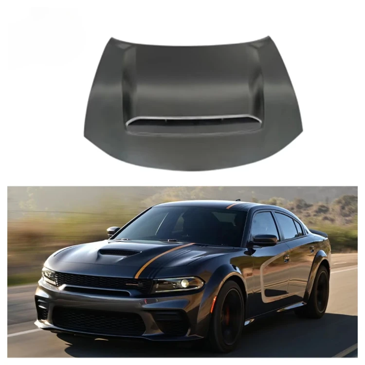 

Алюминиевый капот Demon Style из штампованного металла для Charger 2015-2023