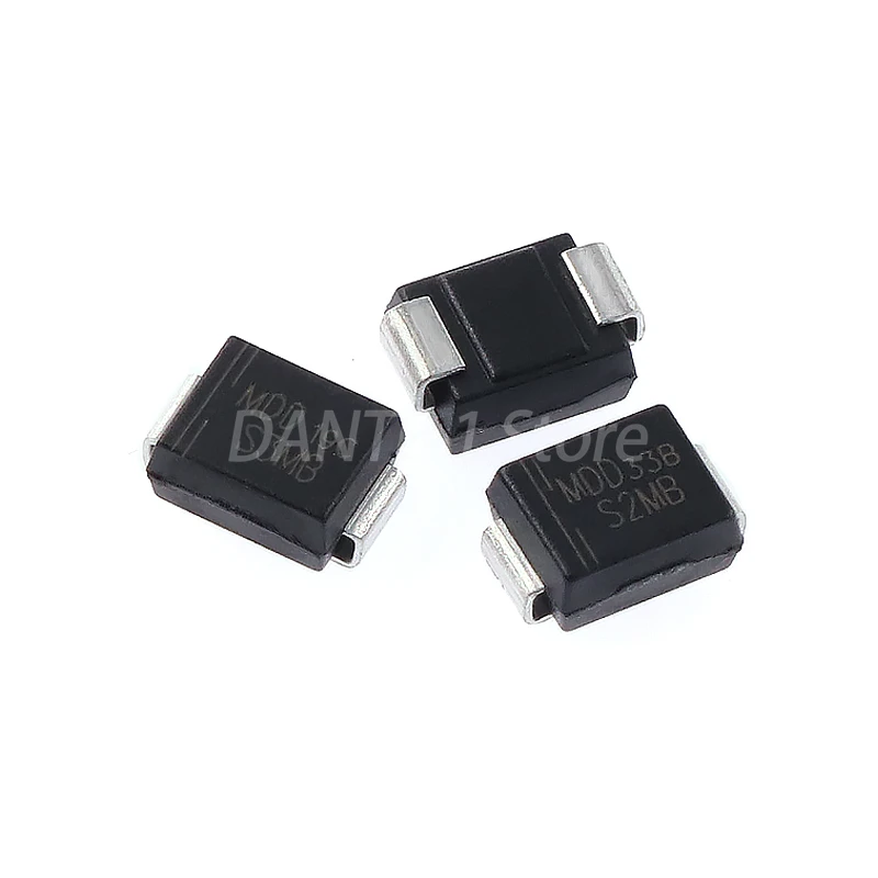 SMD Rectifier Diode S2M S3M SMB RL207 2A 3A 1000V DO-214AA