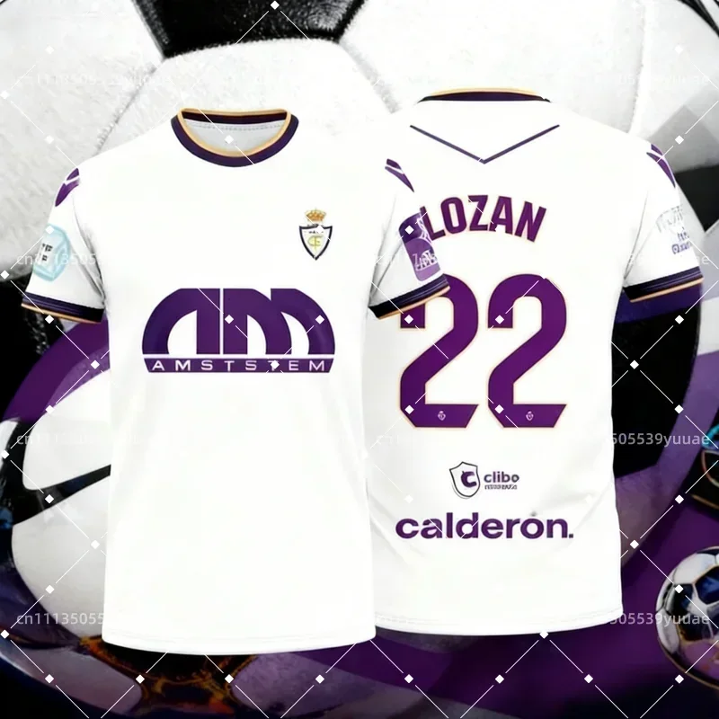 2026 Spanish Football Jersey 3D Printed Quick Drying Breathable Soccer T-shirt Family Matching Outfit Adult Kids