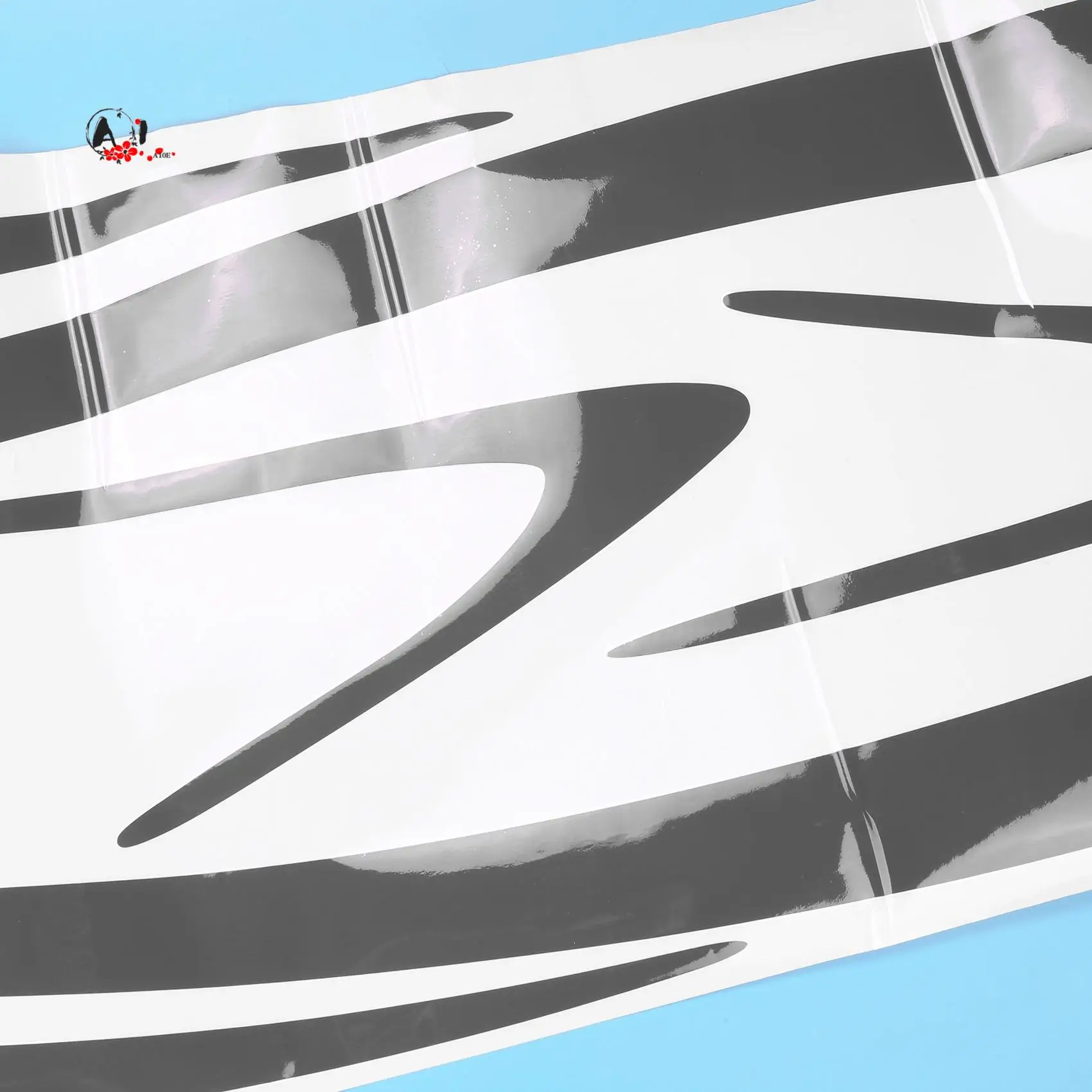 

A10E-RV Motorhome Universal Body Sticker DIY Stripes Image Decal Sticker Decoration For Caravan Trailer