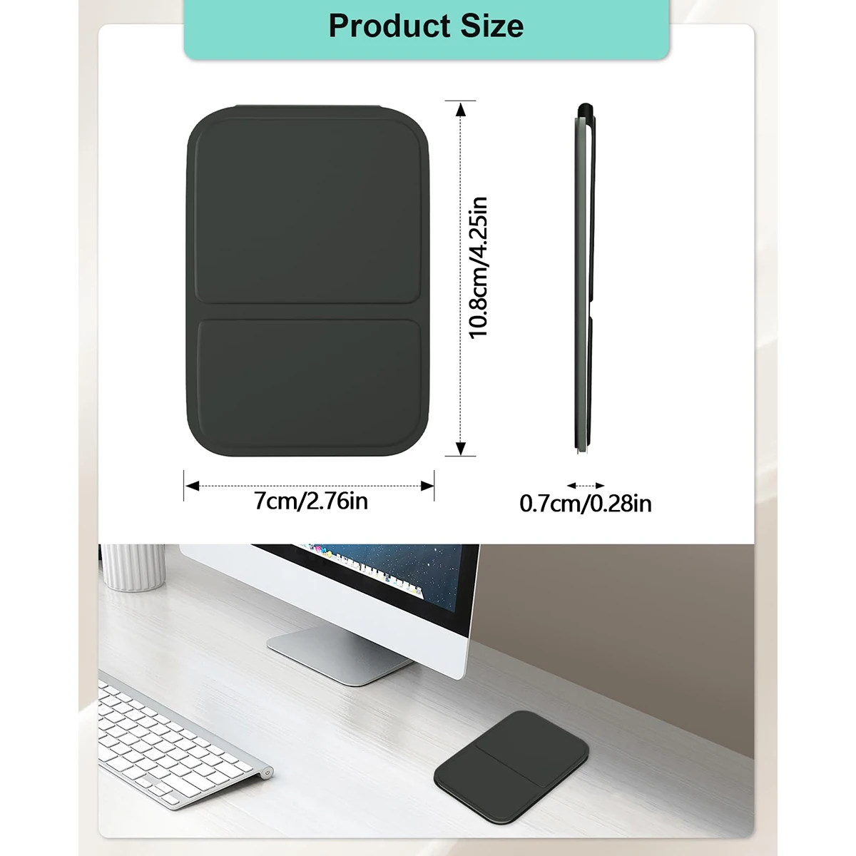 Folding Portable Makeup Mirror, Cosmetic Mirror With Stand, Travel Mirror, Beauty Supplies, Desktop Makeup Mirror，-A-ZMT