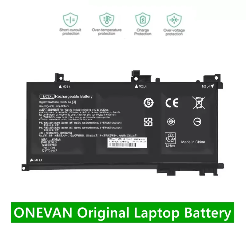 ONEVAN TE03XL Laptop Battery for 15-ax015TX 15-ax016TX 15-ax017TX 15-ax018TX 15-ax019TX 15-ax020TX 15-ax030TX 15-ax031TX.