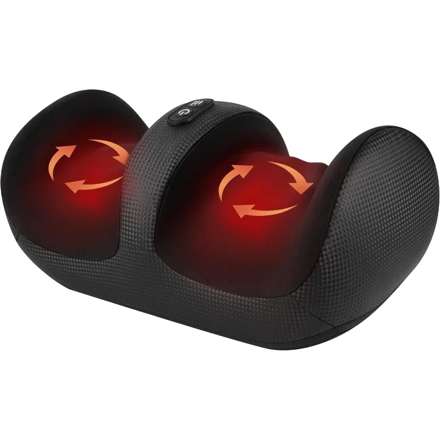 

Foot Massager with Heat Foot Roller Shiatsu Calf Leg Massager for Circulation and Neuropathy Pain Relief Ideal for Home and Off