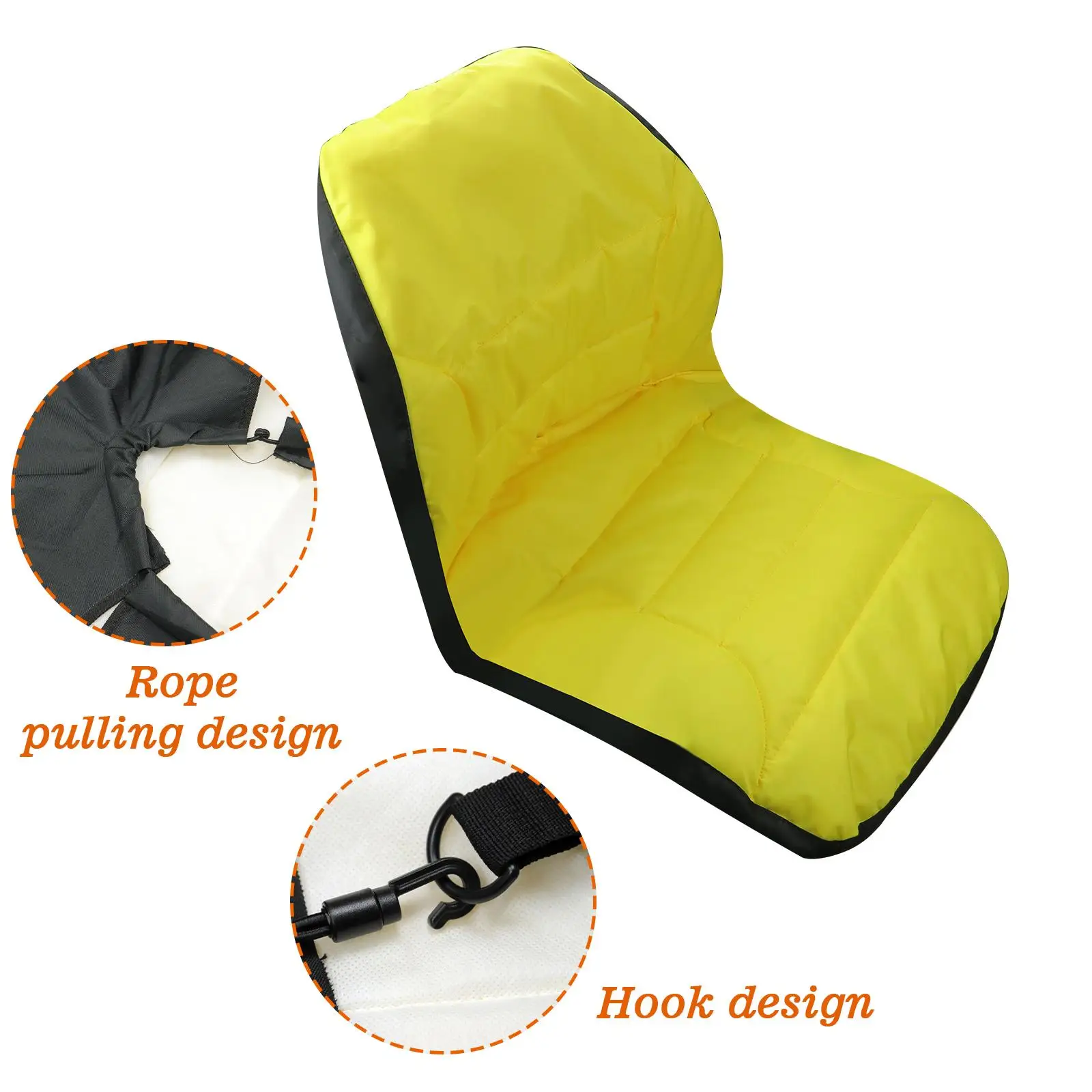 Seat Cover ,Accessory ,LP68694 Large Direct Replaces Compact Fittings Utility Cushioned Seat Cover ,Waterproof for 1025R 2025R