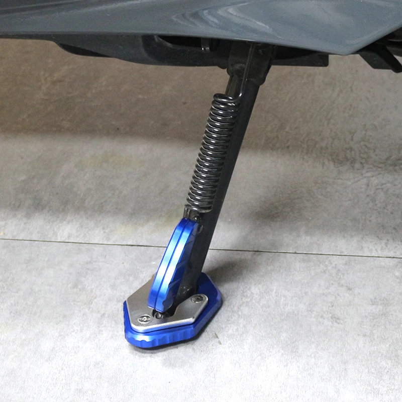 Motorcycle Kickstand Side Stand Extension Enlarge Column Auxiliary For YAMAHA XMAX300 XMAX125 XMAX250 XMAX 2017-2024 Accessories