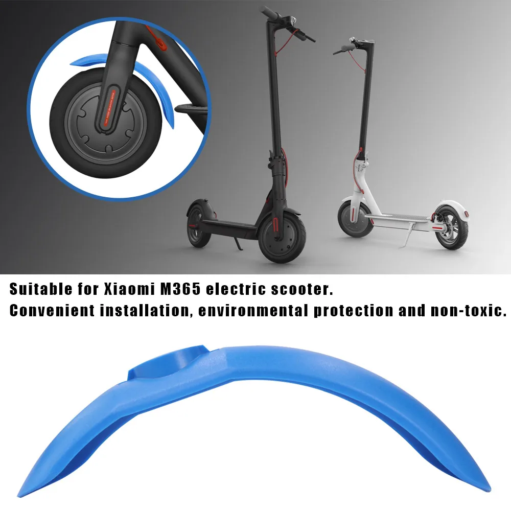 Electric Scooter Mudguard Front Fender For Xiaomi M365 Pro 2 1S Pro Type Splash Proof Wheel Water Baffle Colorful Fender Parts