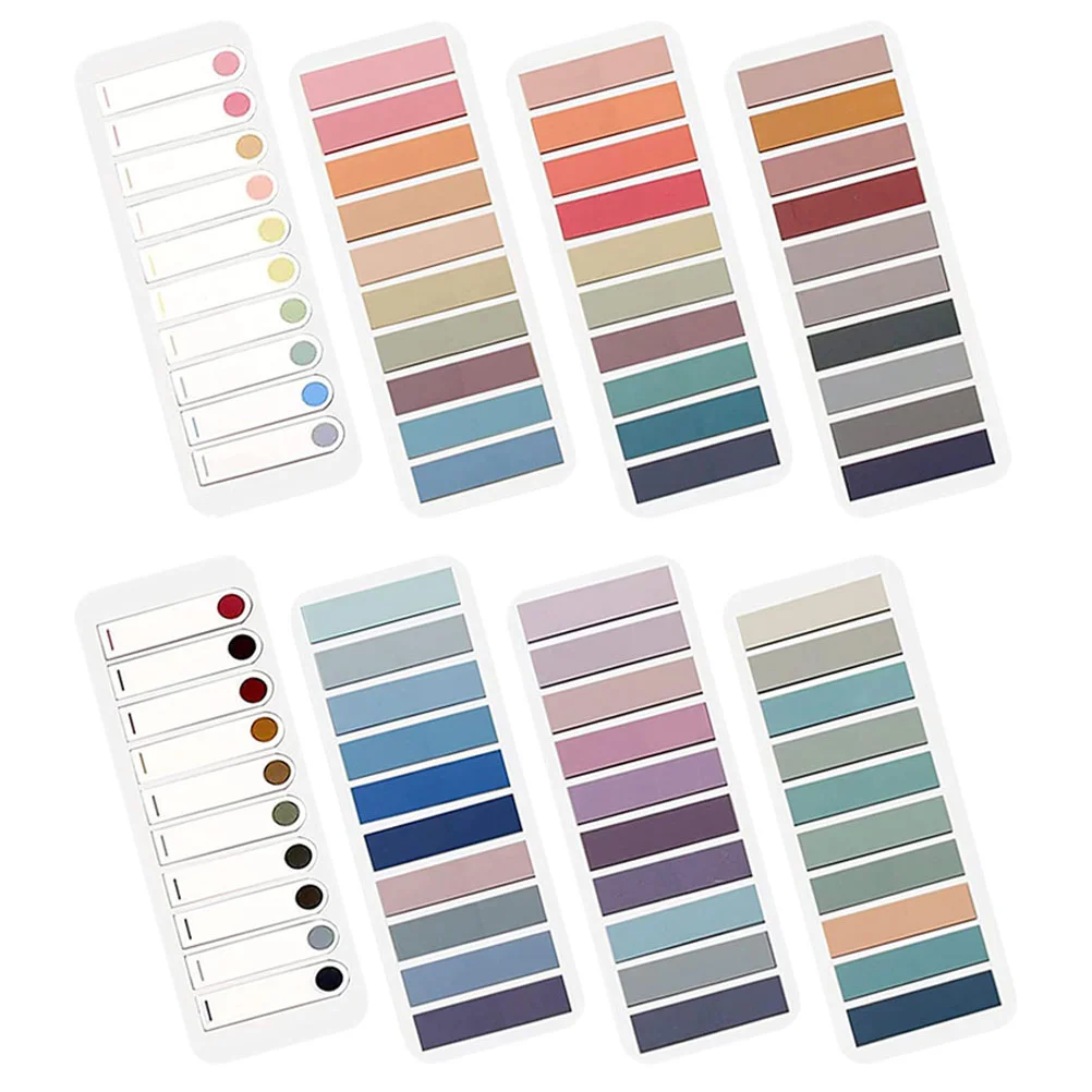 

Красочные липкие заметки, портативные полоски для чтения, маркеры для предложений, поставка книг, удобные наклейки для страниц, знаки, вкладки