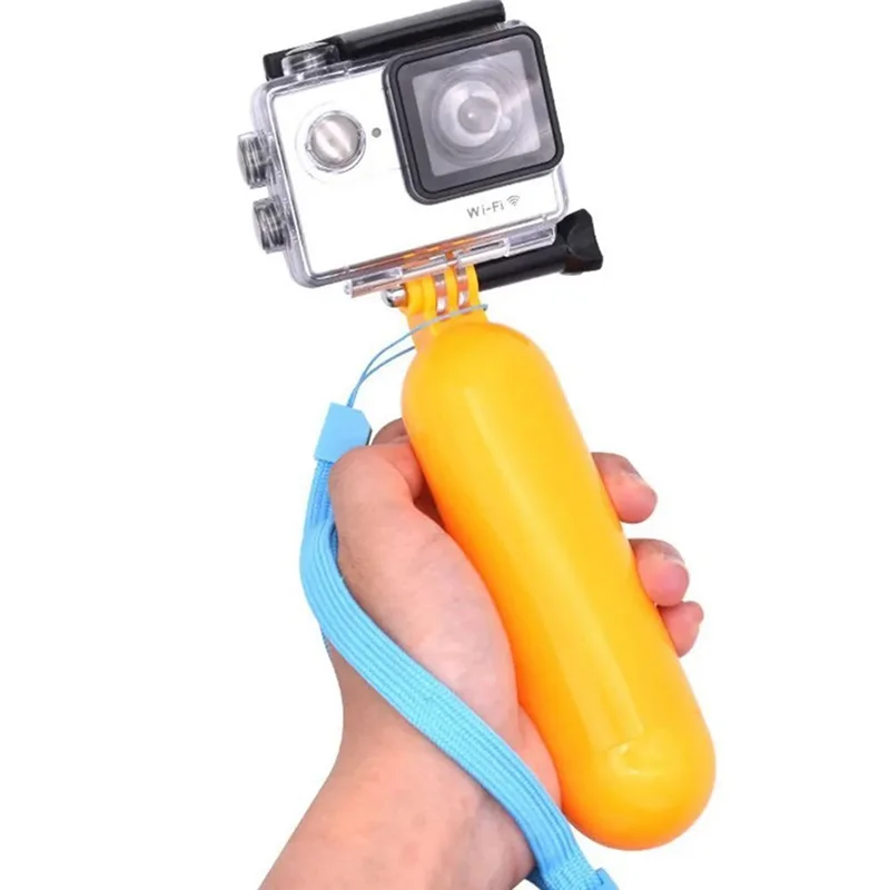 AA87 Floating Handle Bobber Hand Grip With Strap For Gopro Hero12 Black 11 10 9 8 7 Insta360 And Other Action Cameras