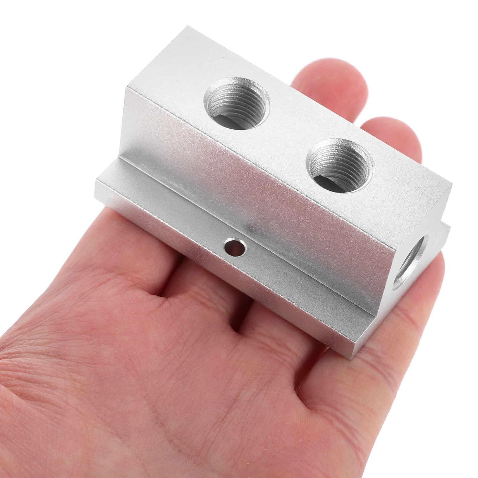 

T-Type Air Manifold Compact Design Multi-Port Junction Pneumatic Divider Gas Distribution Adapter for Compressor Systems