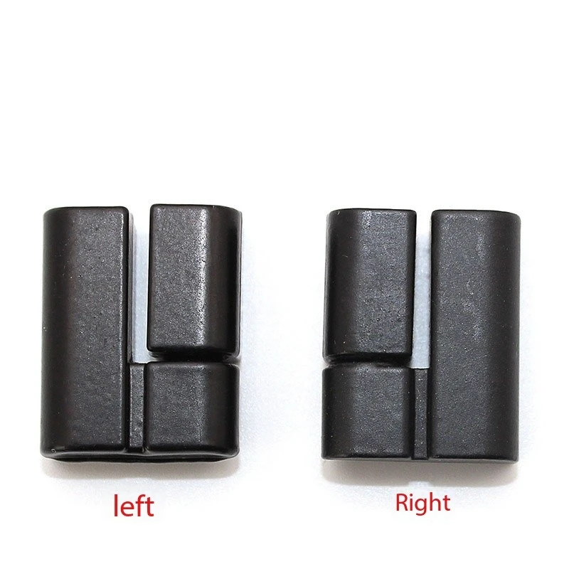 Thickened industrial machinery equipment heavy-duty CL203-4 hinge zinc alloy black folding flat hinge cabinet door