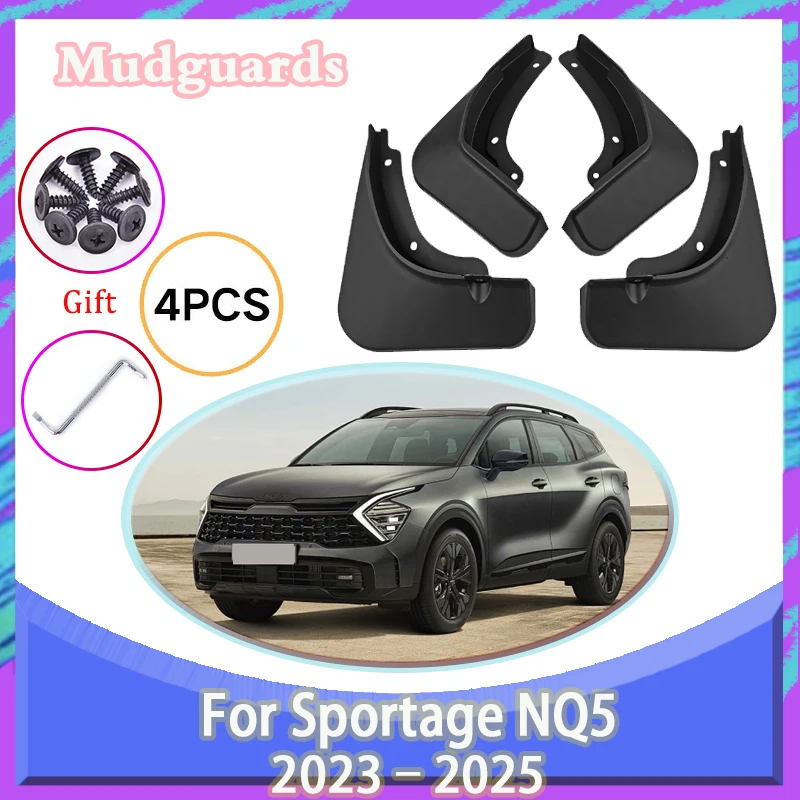 

Auto MudFlaps For Kia Sportage 5 NQ5 LWB 2024 2023 Accessories Mudguards Wheel Mud Guards Splash Guards Antifreeze Rear Fenders