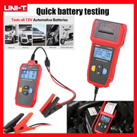 UNI-T UT673A Car Battery Tester Charger Analyzer 12V 24V Voltage Battery Test Charging Scanner Start System Test