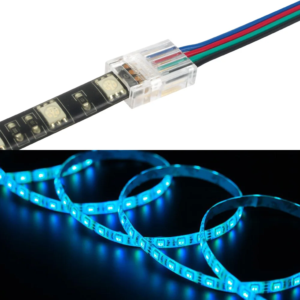 2Pin 3Pin 4Pin SM Splitter Connector 1 to 2 3 4 LED Connector JST Male Female Connector Wire Cable For WS2812 LED Strip Light