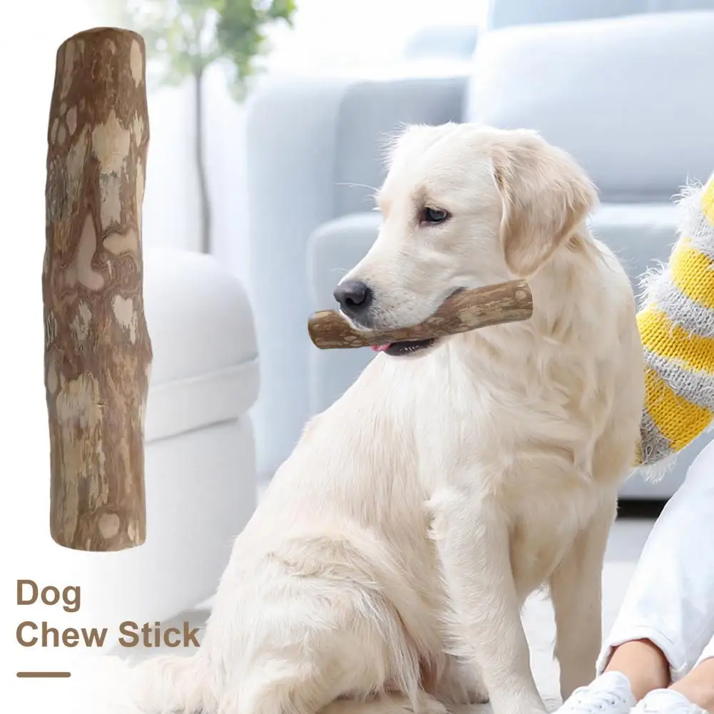 Safe Dog Chews Chewer Toys Natural Wooden Dog Chew Sticks for Teeth Stress Relief Wood Chews Toy for Dental Health Care 100