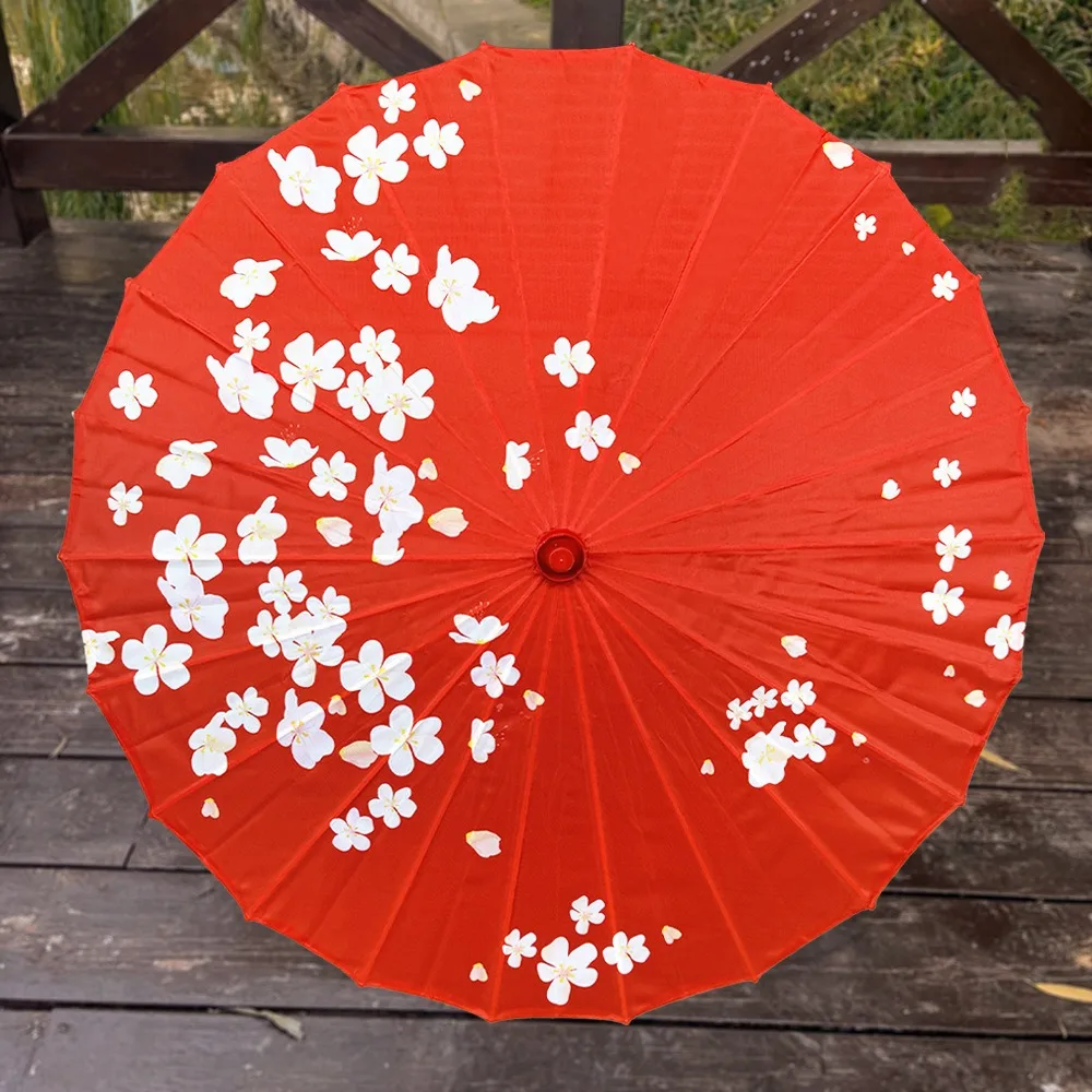 

Chinese Antique Style Oiled Paper Umbrella 70cm 10 Colors Women Decorative Umbrella Costumes Photography Umbrella