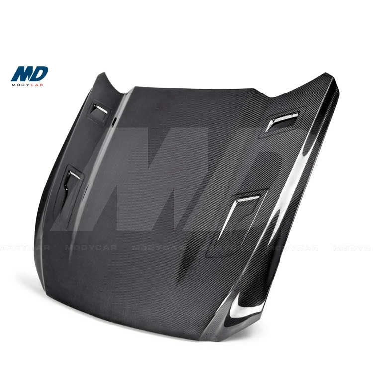 

GT Style Carbon Fiber Hood for 2015-2016 Ford Mustang