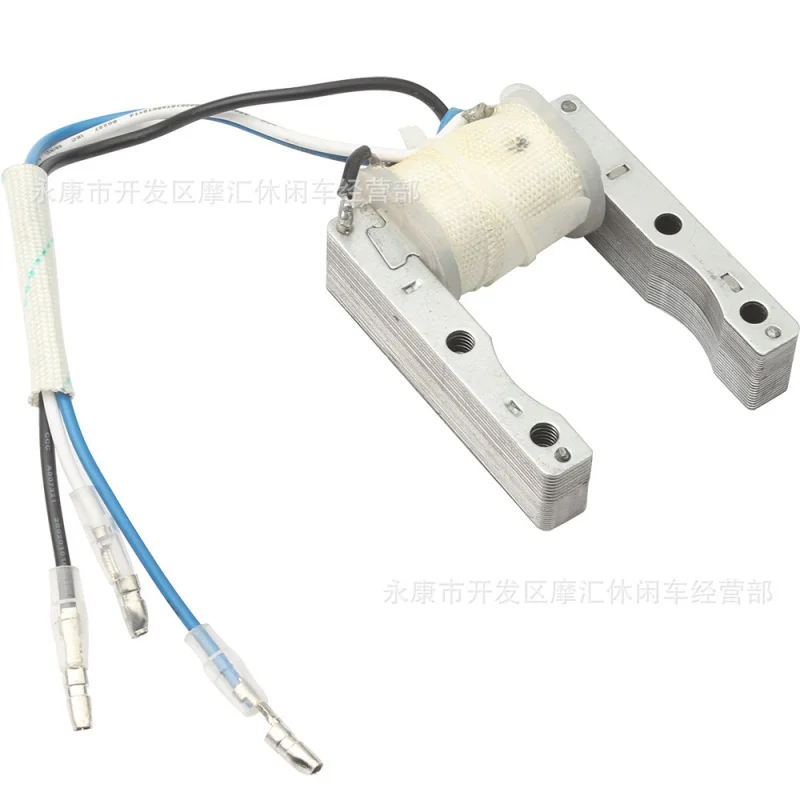 Mini Motorcycle Bicycle Accessories 50cc 60cc 80cc 2Stroke Three-Wire Ignition Coil Magnetic Coil