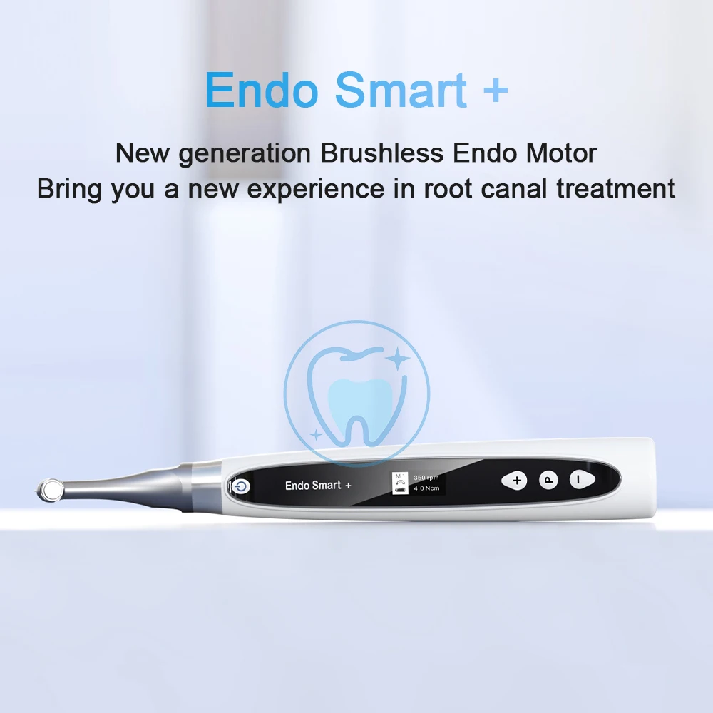 Woodpecker Dental Endo Motor Endo Smart+ Brushless Endo Motor Dental Wireless Endo Motor Root Canal Treatment Dental Equipment