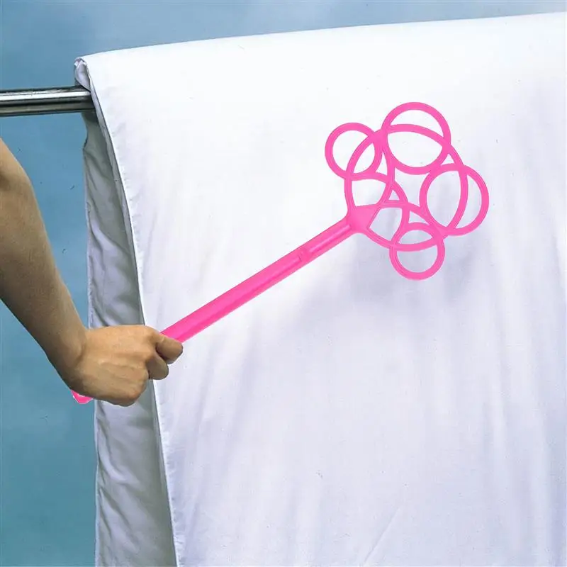 2 Chiếc Tay Cầm Dài Nhựa Cotton Chần Gòn Hút Bụi Nhà Phòng Sấy Loại Bỏ Bụi Bắn Vệ Sinh Đánh Công Cụ (Ngẫu Nhiên màu Sắc)