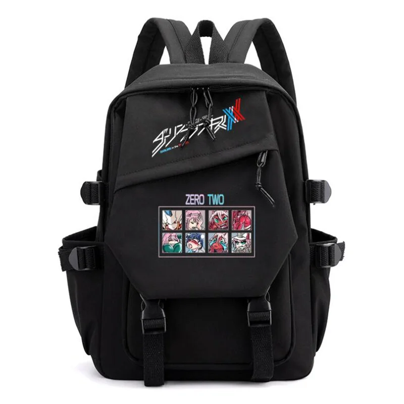 

Daring in the Franxx 02 Backpack Teenarges Schoolbag Men Women Shoulder Laptop Travel Bags Boys Girls Fashion Outdoor Mochila