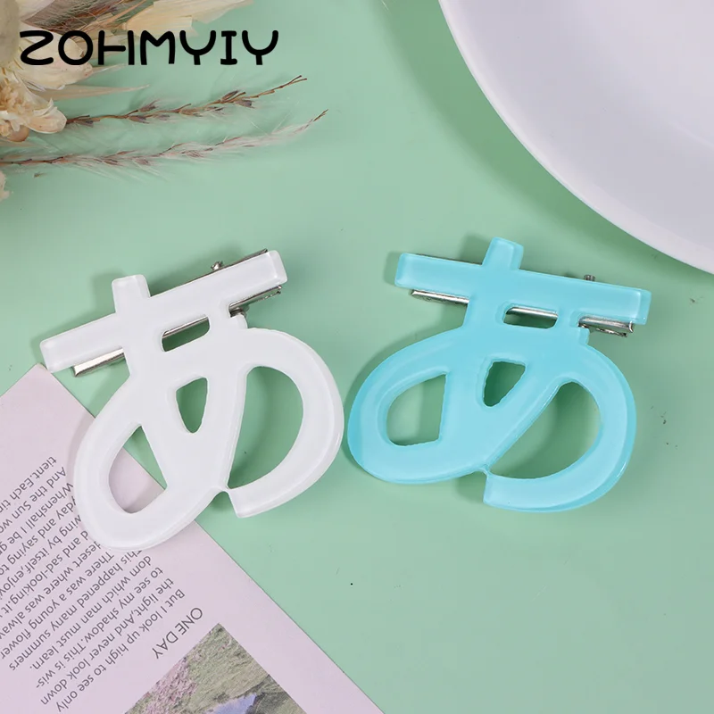 Japanese Script A Hairpin Harajuku Steampunk Handmade Subcultural Headwear Cute Water Color Sweet Girls Back Hair Clips