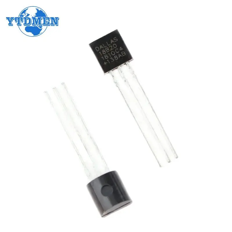 5/10PCS DS18B20 Temperature Sensor 18B20 TO-92 Programmable Digital Thermometer Sensors Chip for Arduino