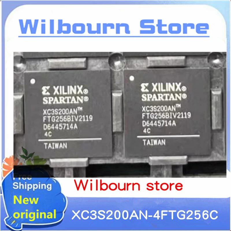 2PCS~10PCS/LOT XC3S200AN-4FTG256C XC3S200AN-FTG256  XC3S200AN-4FT256C XC3S200AN FTG256C BGA256 100% New Spot stock