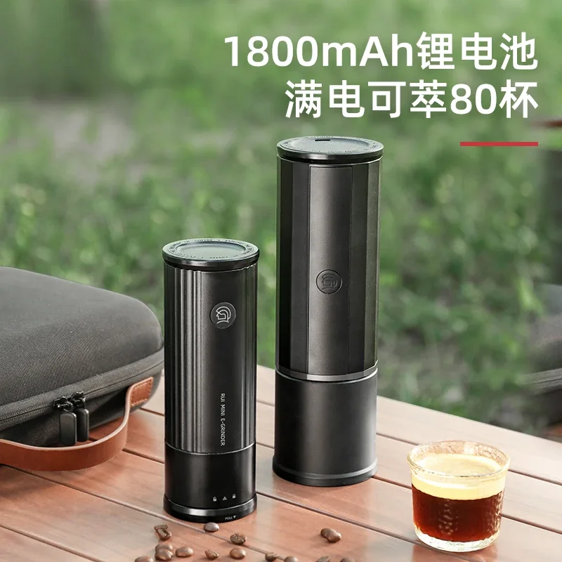 Light Portable Bag Fully Automatic Portable Italian Coffee Machine Extraction Capsule Machine Bean Grinder Set