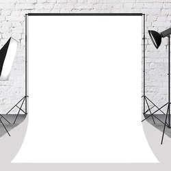 Witte Vinyl Stof Fotografie Achtergrond Portret Kunst Product Video Youtube Live Photocall Prop DIY Solide Fotostudio Achtergrond