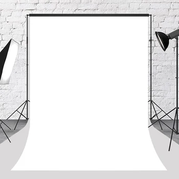 White vinyl cloth photography backdrop portrait art product Video Youtube live Live Prop DIY solid photo studio background