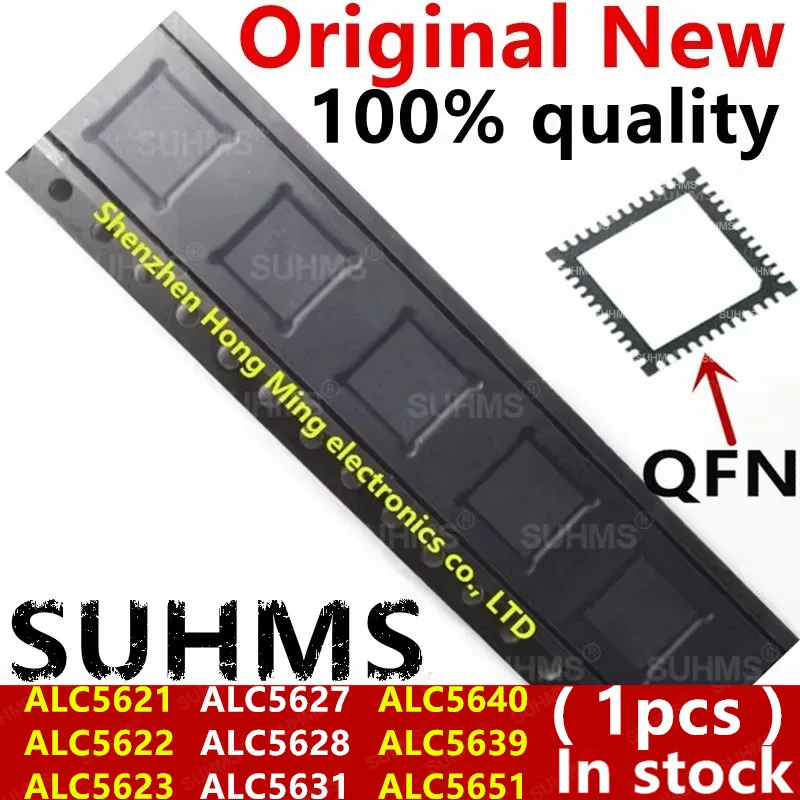 (1 Stück) 100 % neu ALC5621 ALC5622 ALC5623 ALC5627 ALC5628 ALC5631 ALC5640 ALC5639 ALC5651 QFN