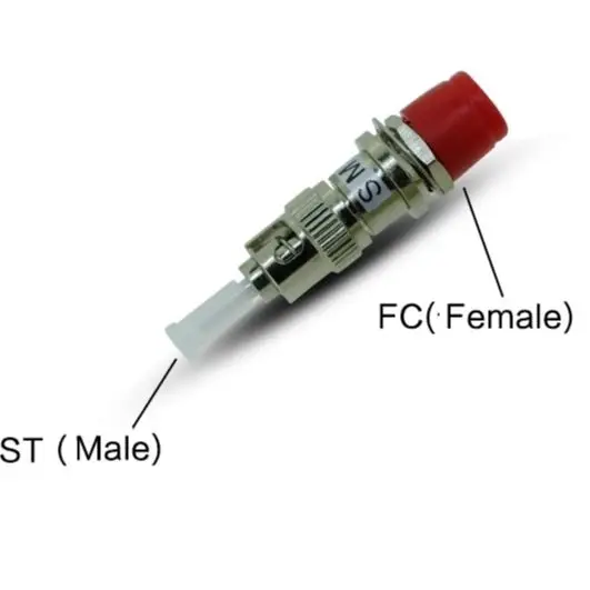 FC أنثى إلى ST ذكر محول الألياف البصرية FC-ST SM محول بصري هجين HA-008