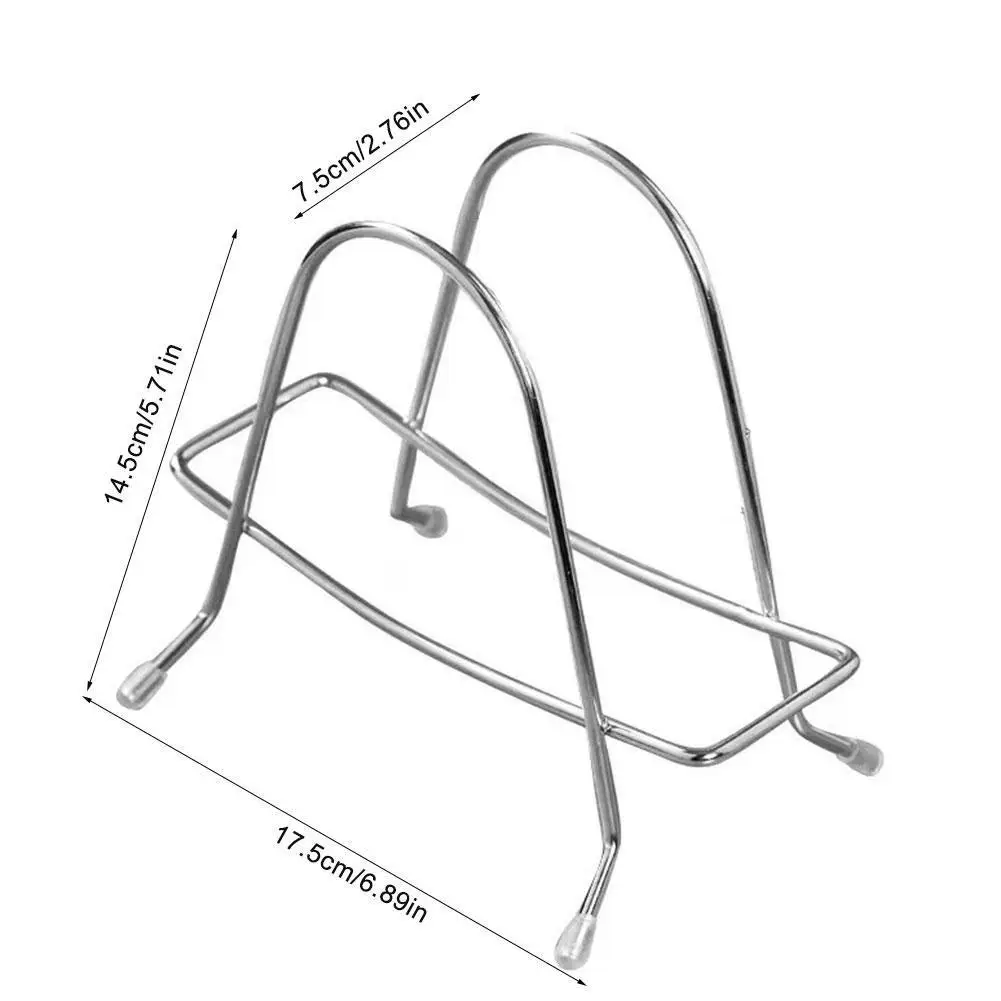 الفولاذ المقاوم للصدأ رف المطبخ قطع مجلس حامل عموم غطاء رف غطاء وعاء المنظم حامل طبق رف منظم مطبخ