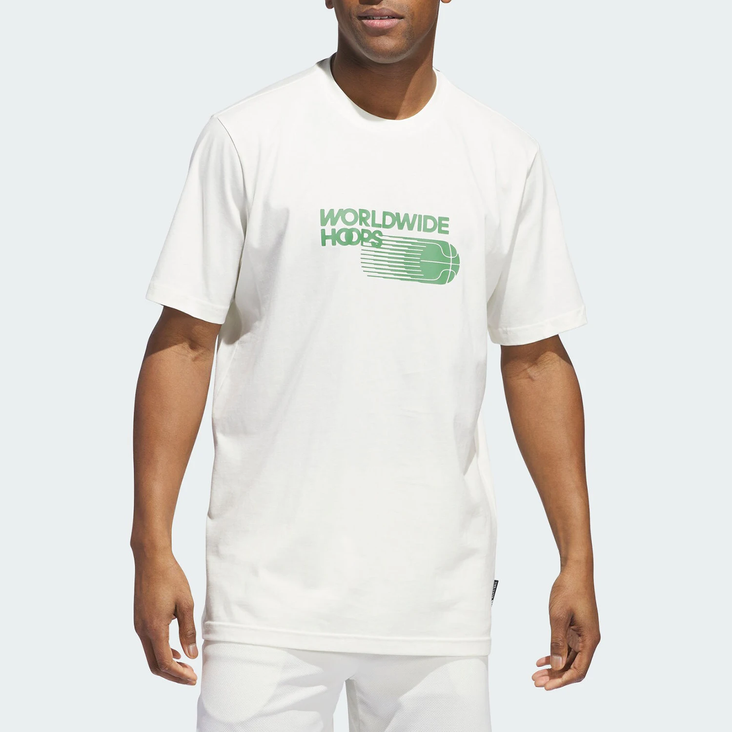 

Официальная аутентичная мужская баскетбольная спортивная футболка Adidas WWH CITY TEE JE3755