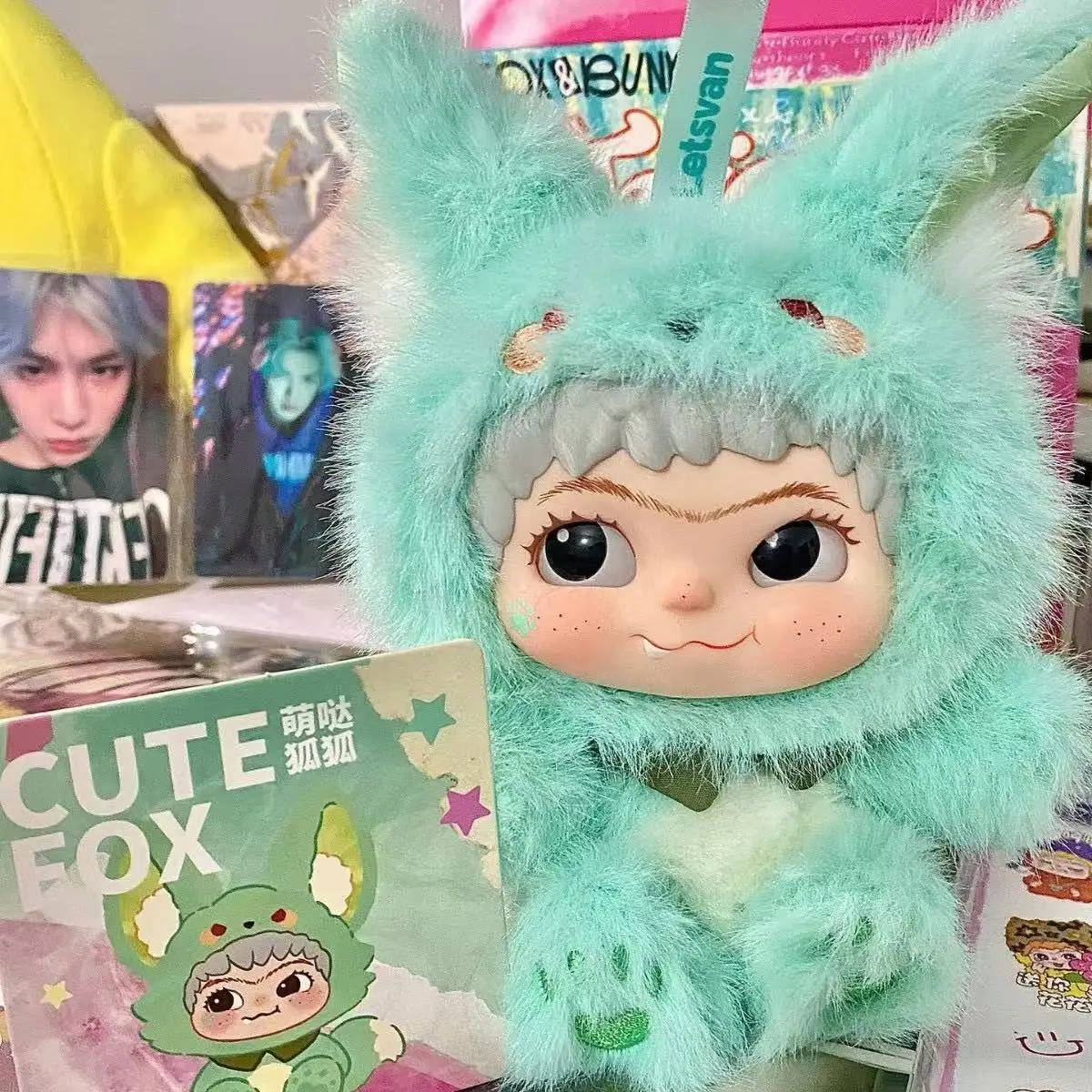 

Letsvan Wakuku Fuzzy Trendy Fun Party Series Blind Box Фигурка Wakuku Сумка Подвеска Mystery Box Сумка-сюрприз Кукла Подарочные игрушки