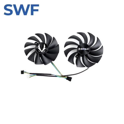 Imagen 2 del producto Ventilador de refrigeración GA92S2U GAA8S2U de 88MM y 100MM para ZOTAC RTX 3070 Ti, ventilador enfriador de tarjeta gráfica de doble borde CF9015H12S GFY09215M12SPA