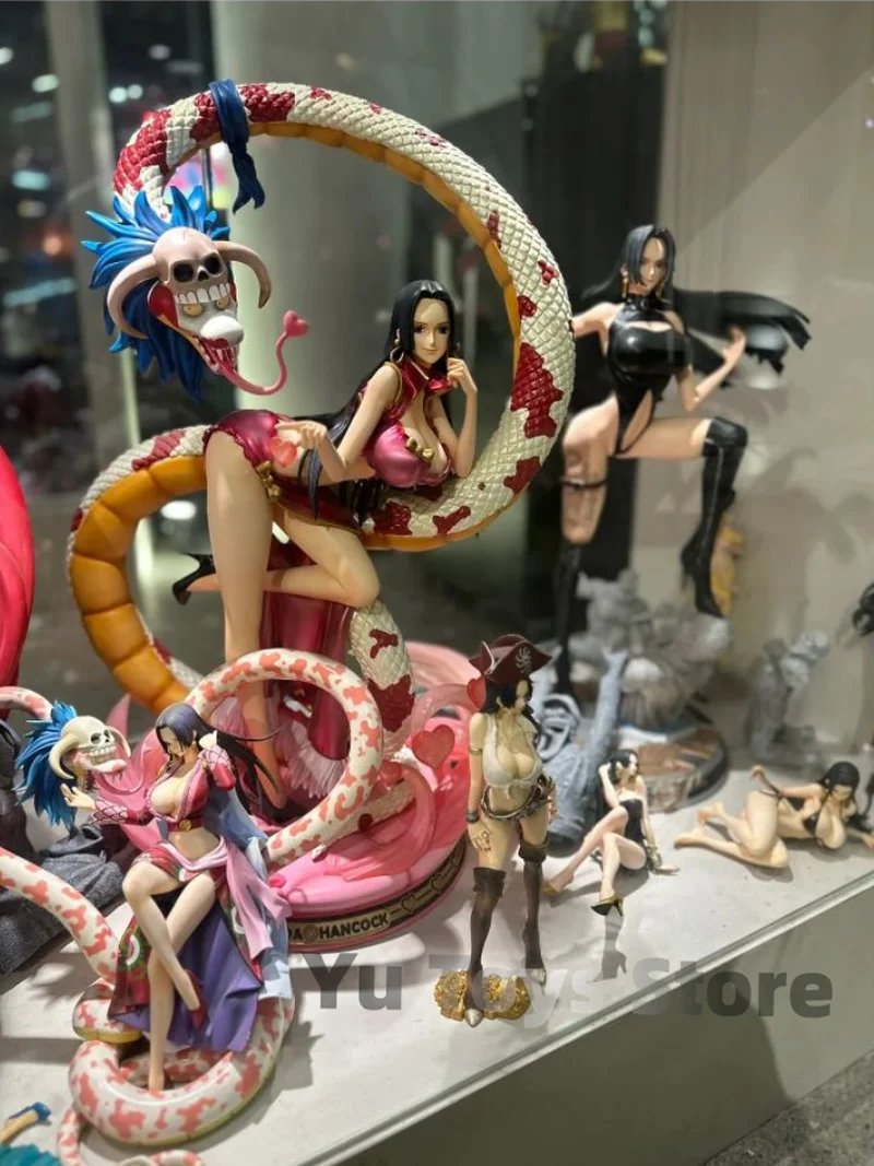 

2024 One Piece Figure 21cm New Boa·Hancock Action Figure Pvc Collectible Decoration Model Doll Toys For Children Brithday Gifts