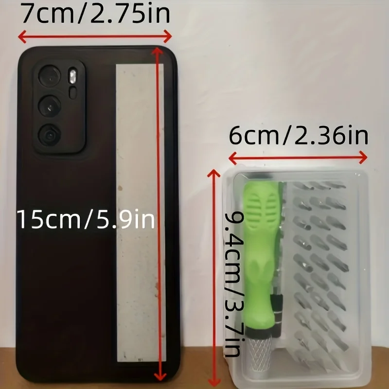 Многофункциональный набор отверток 32 в 1 с 30 магнитными отвертками Torx и Phillips — портативный инструмент для ремонта телефонов