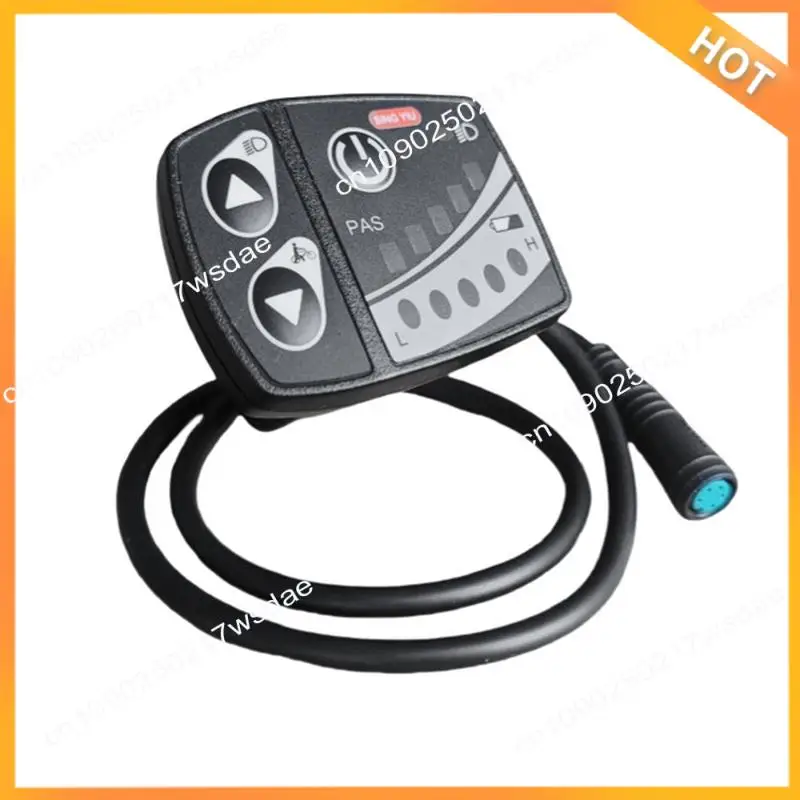 

X08A 5-контактный разъем E12 UART Дисплей Мини-экран для средних двигателей Bafang Ebike G340 G320 BBS0102B BBSHD