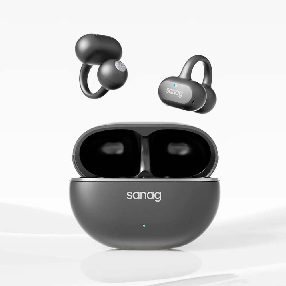 Sanag Z50 Ultra Open Ear Clip on Bluetooth Earphone HiFi Sound OWS