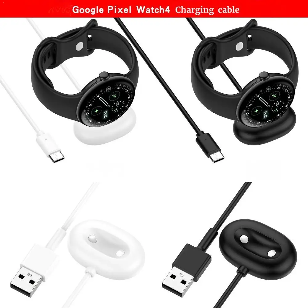 

1-метровый кабель для зарядки часов Google Pixel Watch4 41 мм 45 мм, высококачественный интерфейс Type-C, кабель для быстрой зарядки часов