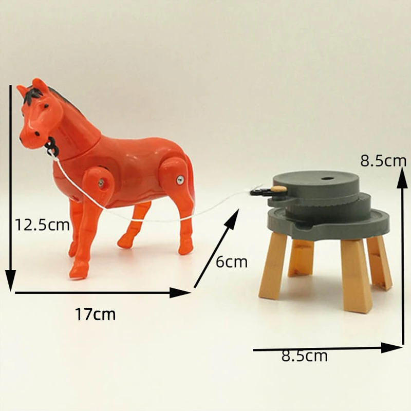 Electric Horse Toy Install Easily Multipurpose Playing Hand-brain Collaboration Electric Horse Toy With Light Sound for Kids