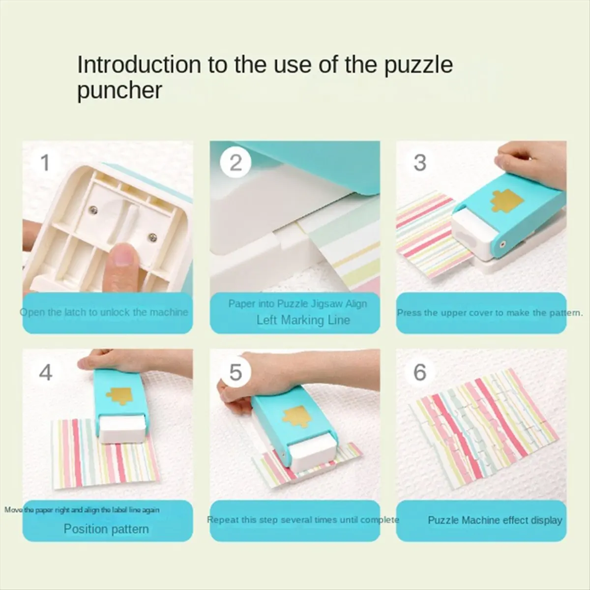 

Инструмент для профессионального использования: Резак для пазлов DIY, для создания персонализированных фотопазлов и индивидуальных пазлов по вашему дизайну.