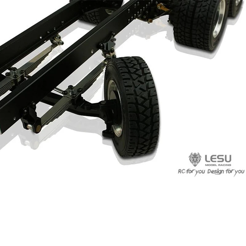 1/16 truck tractor DIY German bruder tire RC accessories model 60001 road front wide tire skin LESU