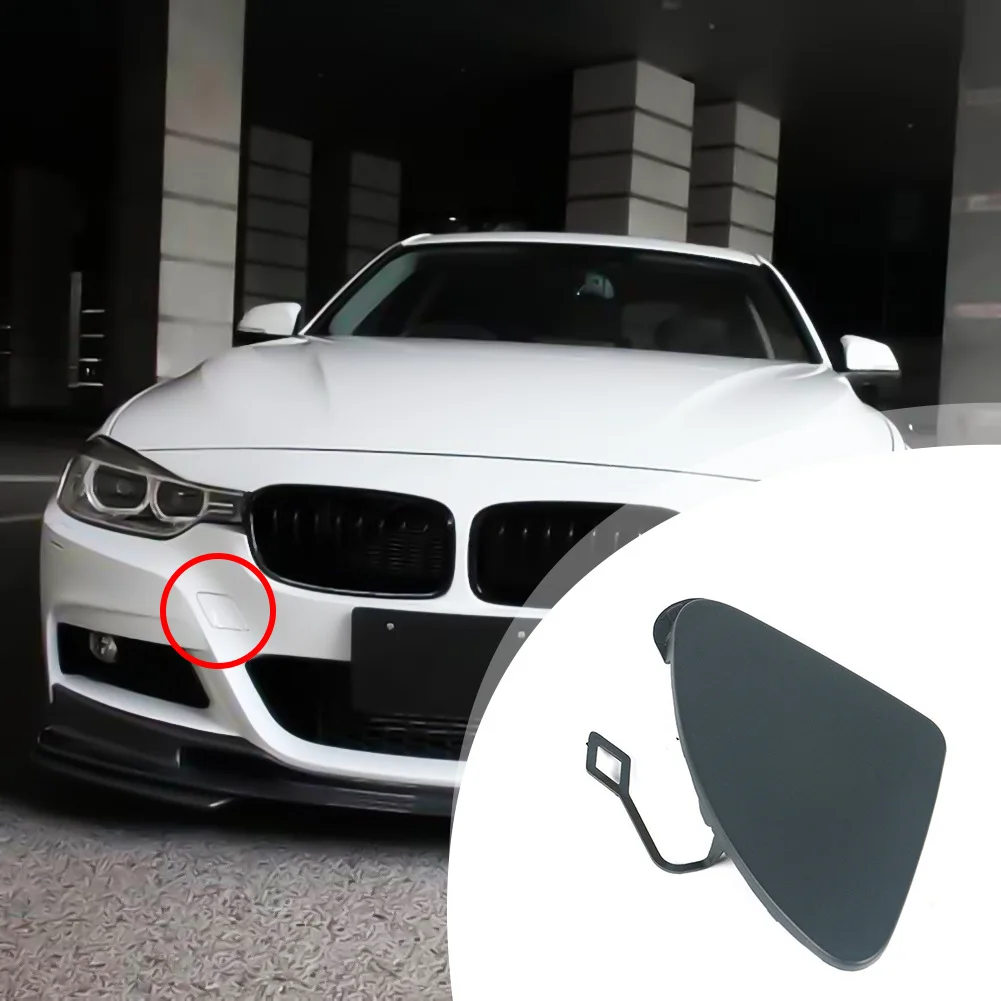 Front Bumper Tow Hook Cover for BMW 3 Series E90 E91 E92 E93 F30 F31 328i 335i 320i 335i 2006-2015 Front Bumper Cover