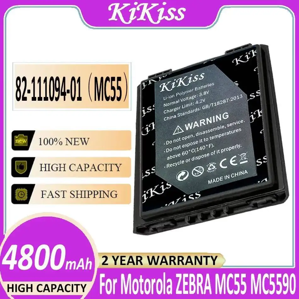 

Safe For Motorola Zebra MC55 MC5590 MC65 MC67 MC55A0 82-111094-01 4800Mah Battery