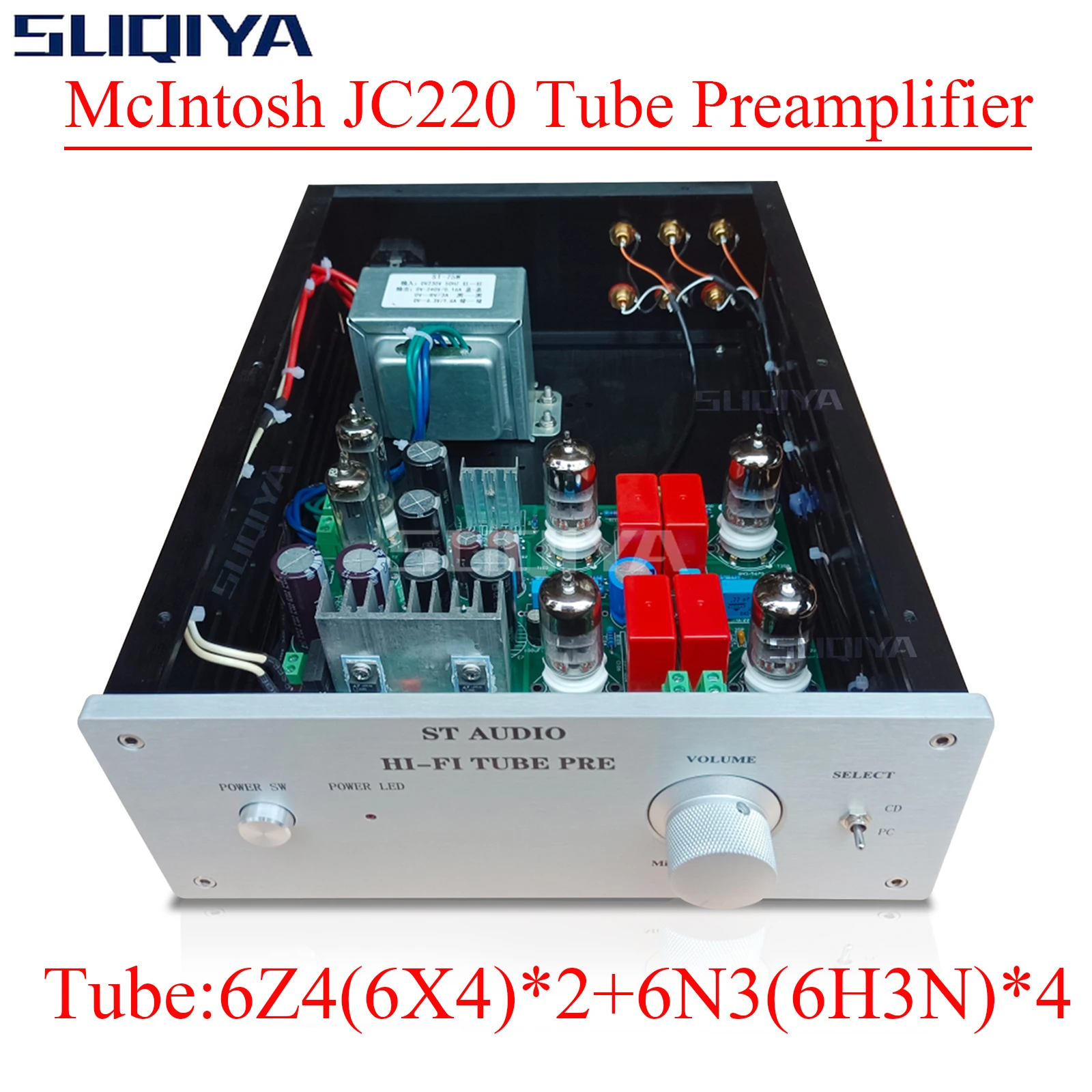 

SUIQYA-United States Mclntosh C2200 Vacuum Tube Preamp 6N3 6H3N 5670 Tube Preamplifier Audio Amplifier Tube Rectification