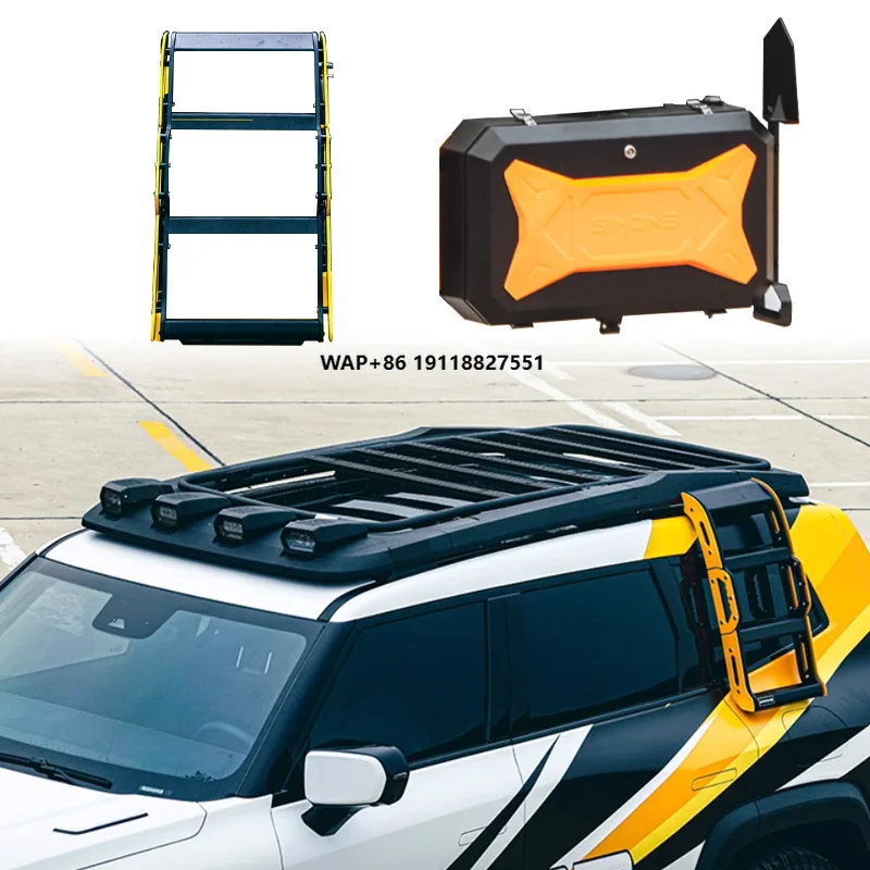 

High Quality Side Climbing Ladder Roof Luggage Rack Side Window Mecha Mesh for Changan Deepal G318 Accessories